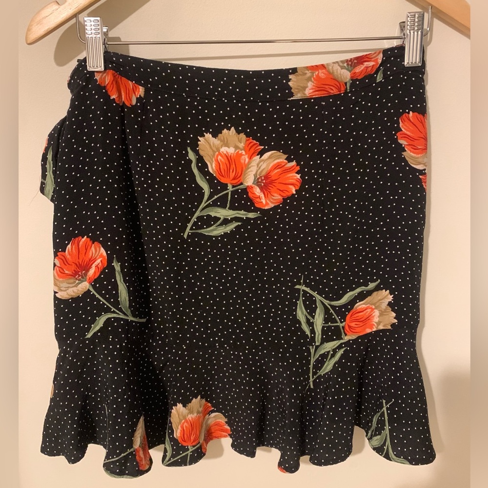 Top shop wrap-style skirt